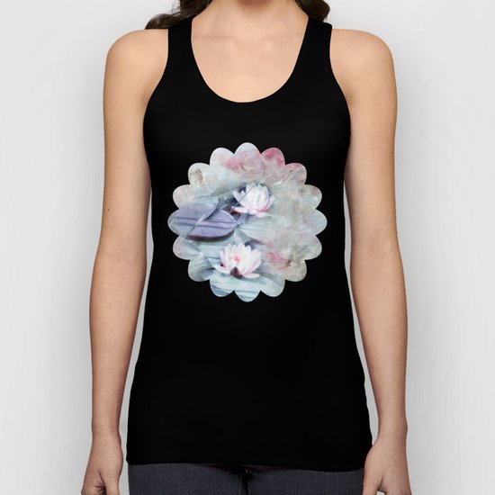 SUMMER LILY POND Unisex Tank Top