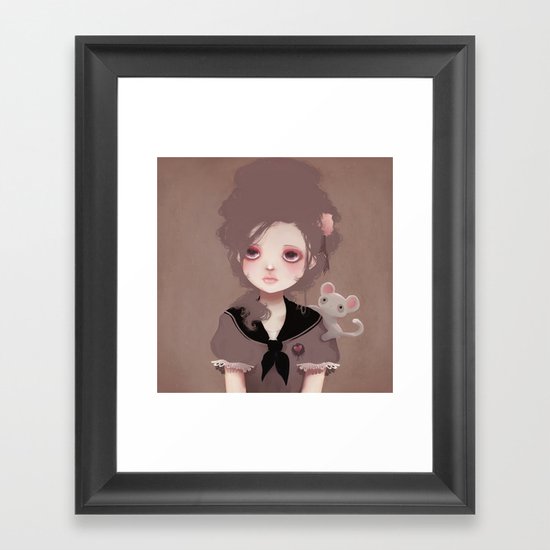 Emma (2011 version) Framed Art Print