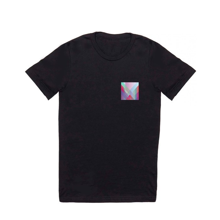 Colored layers overlapped. T Shirt