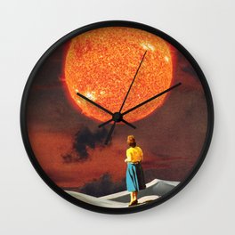 Your Heart Is The Sun Wall Clock