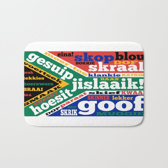 South African slang and colloquialisms Bath Mat