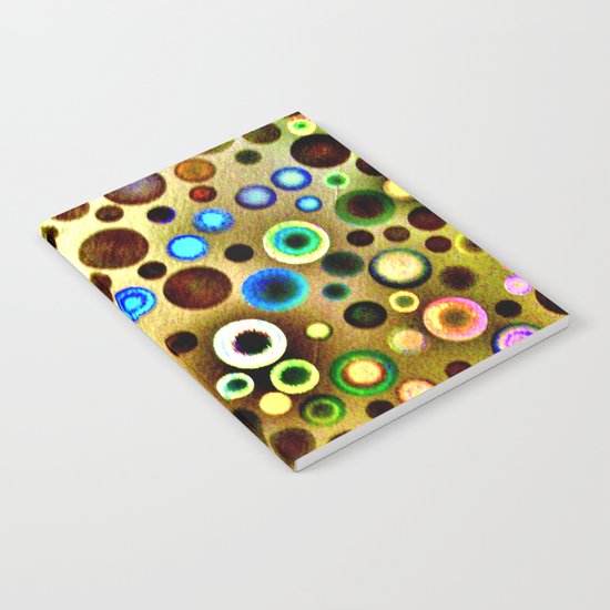 Colourful circles pattern Notebook