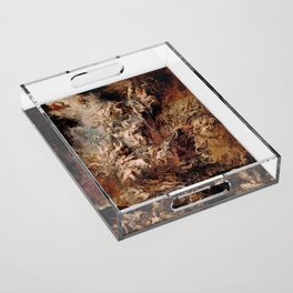 The Fall of the Damned - Peter Paul Rubens 1620 Acrylic Tray