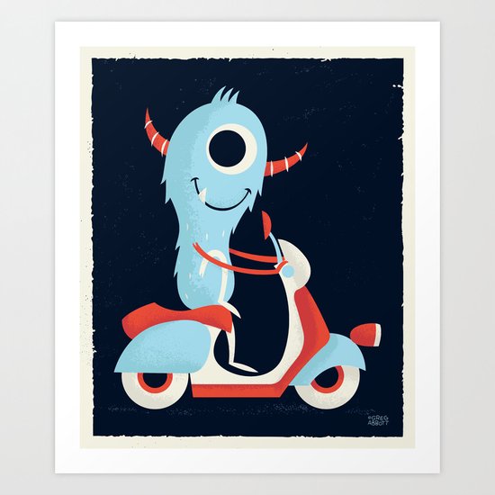Get Around Art Print