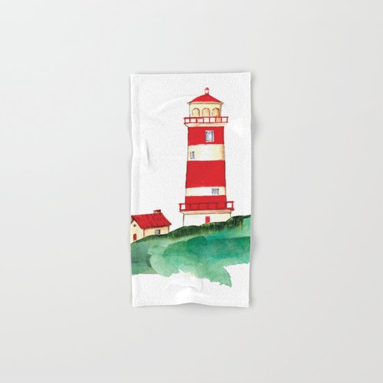 Lighthouse Hand & Bath Towel