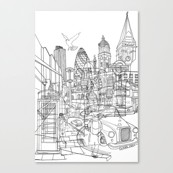 London! Canvas Print