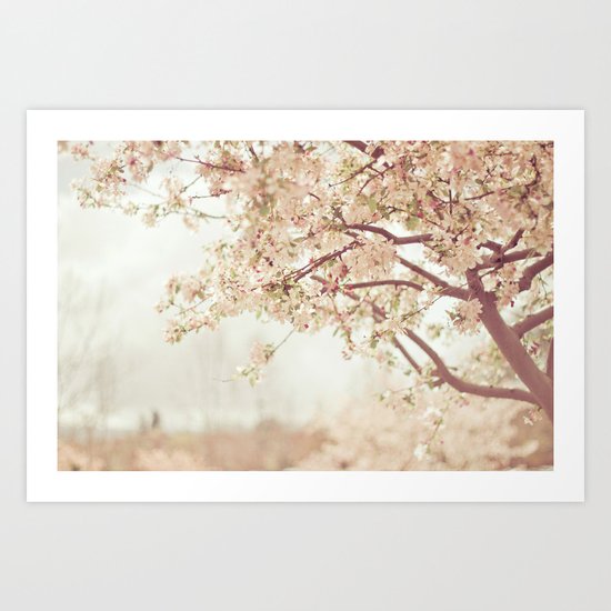 Cherry Tree Garden Art Print
