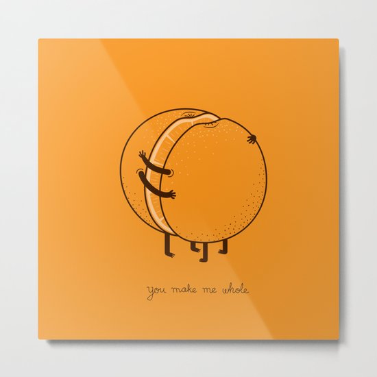 My better half Metal Print