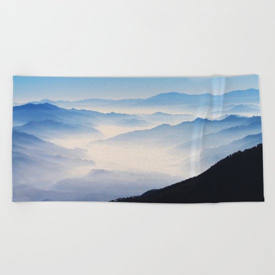 Inhale Beach Towel
