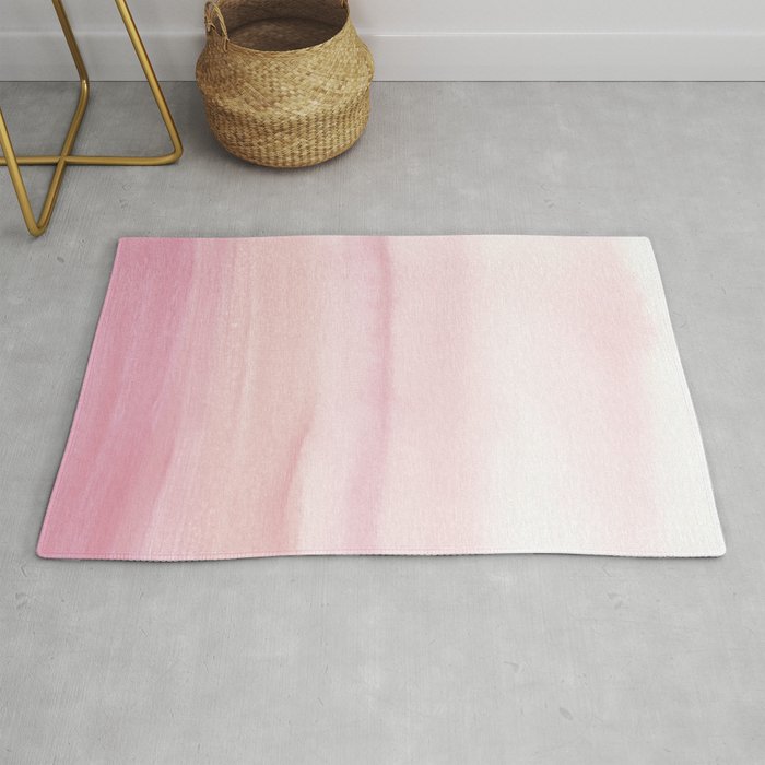 Subtle Pink Layers 03 Rug