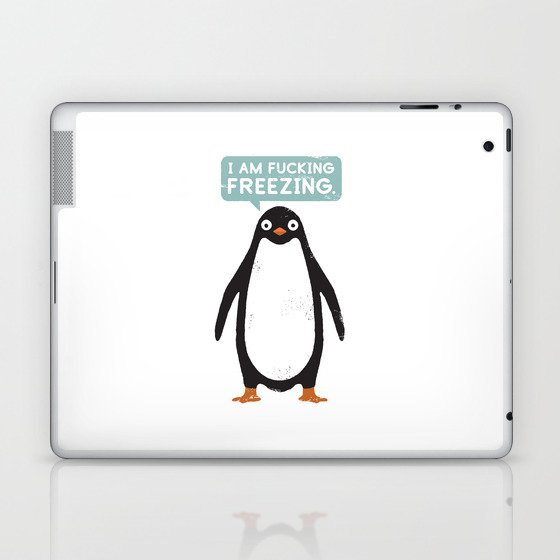 Talking Penguin Laptop & iPad Skin