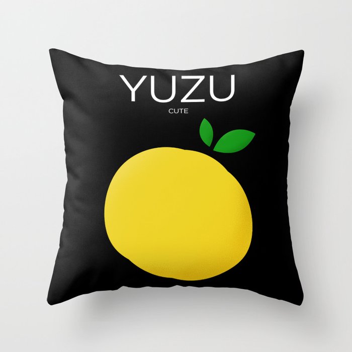 Yuzu Cute (You So Cute) Throw Pillow