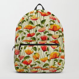 Lovely colorful flower pattern design for your home decor 1 Backpack