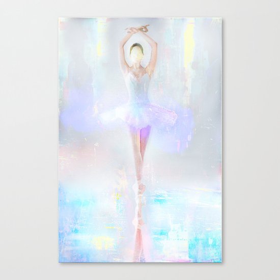 Dance on the water Canvas Print