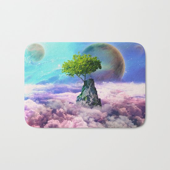 spectator of worlds Bath Mat
