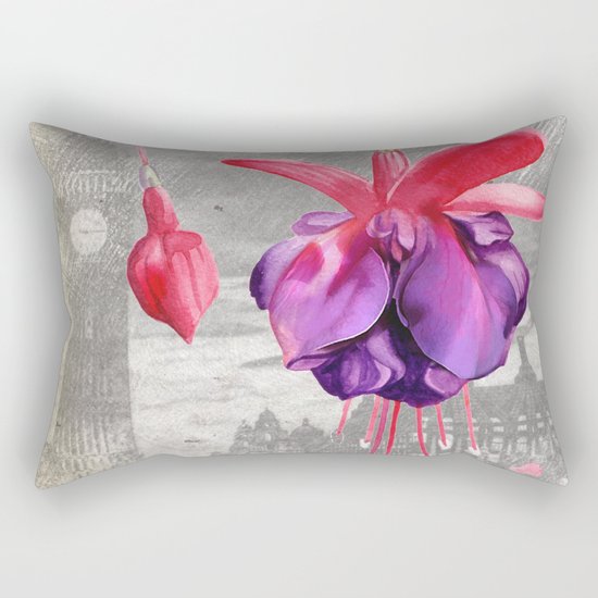 Macro Flower #7 Rectangular Pillow