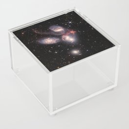 Nasa and esa picture 65 : Stephan’s Quintet by James Webb telescope Acrylic Box