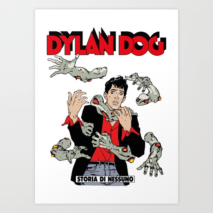 Dylan Dog Storia di Nessuno Art Print