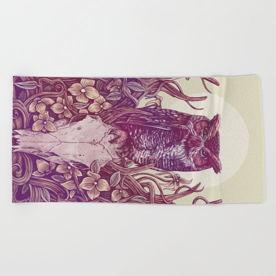 Above Head Beach Towel