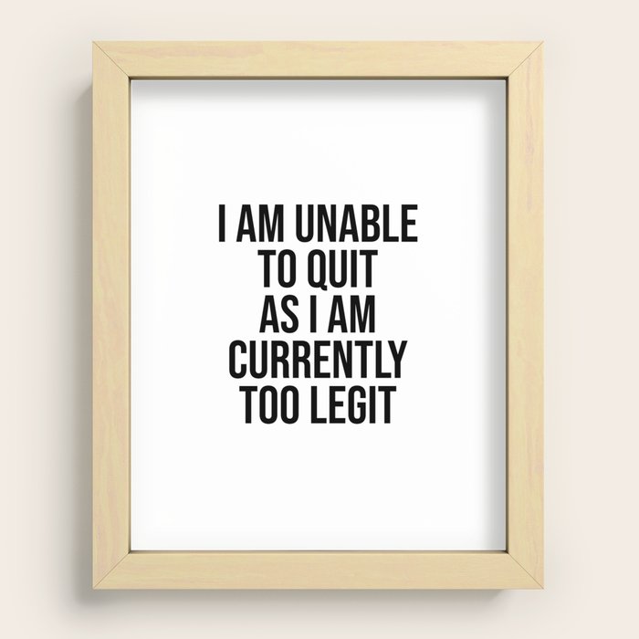 Recessed Framed Print