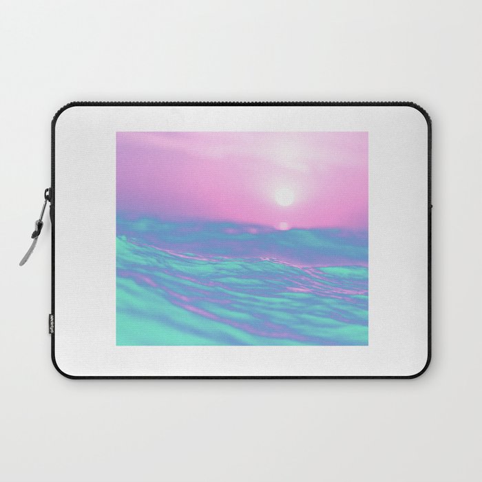 Aqua Ocean Laptop Sleeve