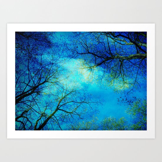 A new day Art Print
