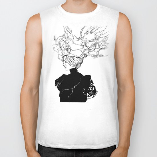 Vintage lady Biker Tank