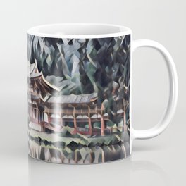 Temple by the Lake Coffee Mug