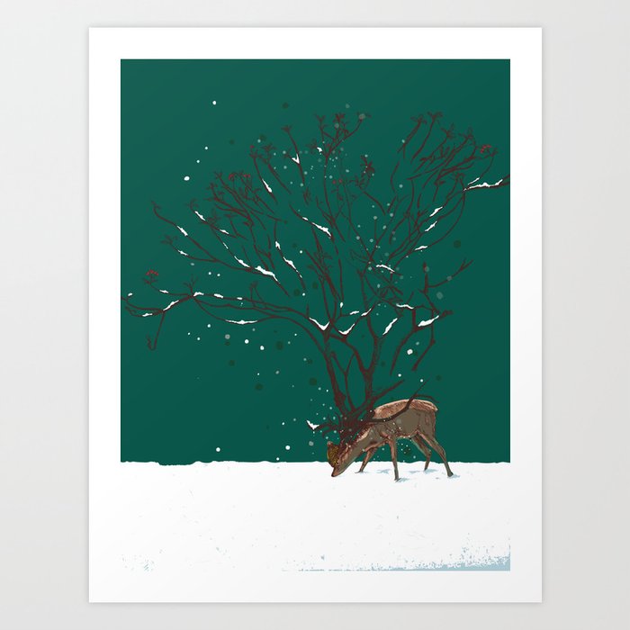 Winter Is All Over You Art Print