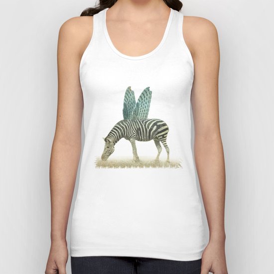 on the wings Unisex Tank Top