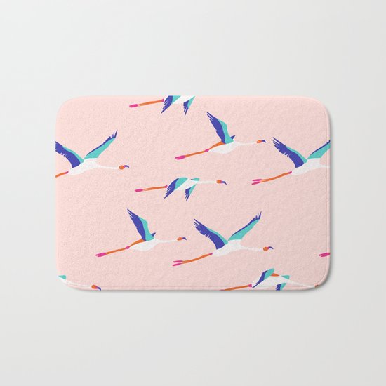 Flamingo Bath Mat