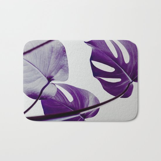 botanical vibes III Bath Mat