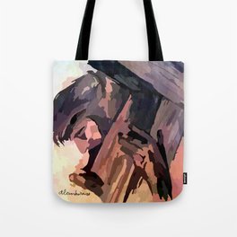 Jesus Carrying the Cross Tote Bag