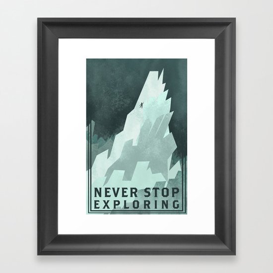 NSE Framed Art Print
