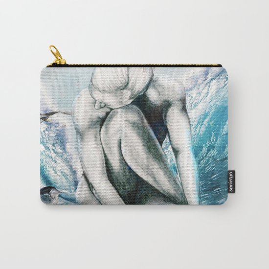 Waves Carry-All Pouch