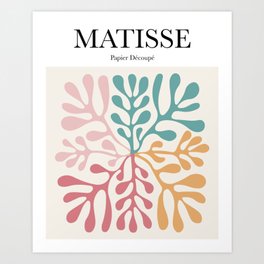 Matisse - Papier Découpé Art Print