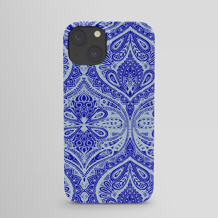 Simple Ogee Blue iPhone Case