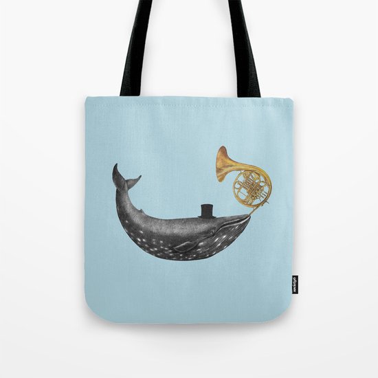 Whale Song - colour option Tote Bag