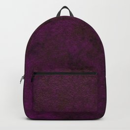 Grunge Dark Purple Backpack