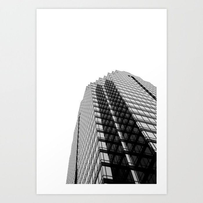 Skyscrapers Photography | Toronto Architecture | Black and White Photo | City Landscape Art Print