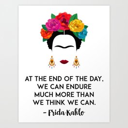 Frida's Strength Art Print