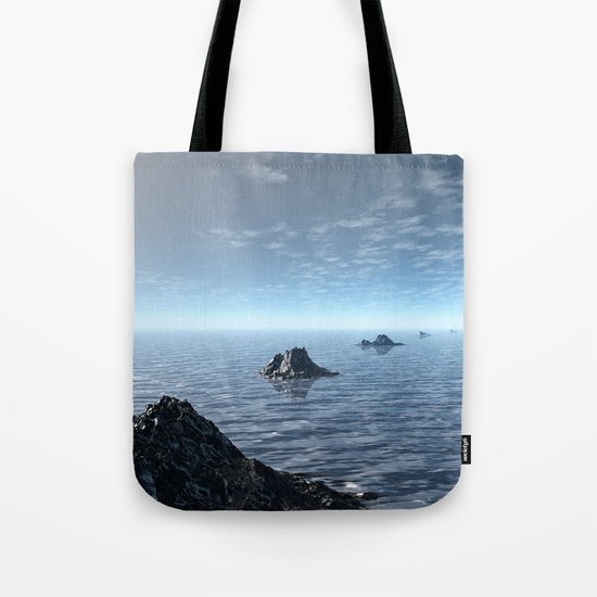 Ocean Island Chain Tote Bag