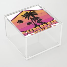 Summer Vibes Acrylic Box