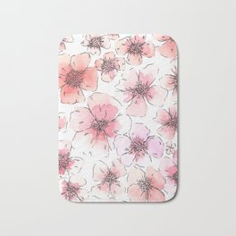 Pretty In Pink Bath Mat