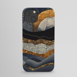 Metallic Mountains iPhone Case