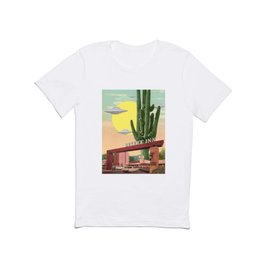 Desert Inn T Shirt | Desert, Vintage, Ufo, Retrofuturism, Surreal, Aliens, Surrealism, Cacti, Retro, Summer 