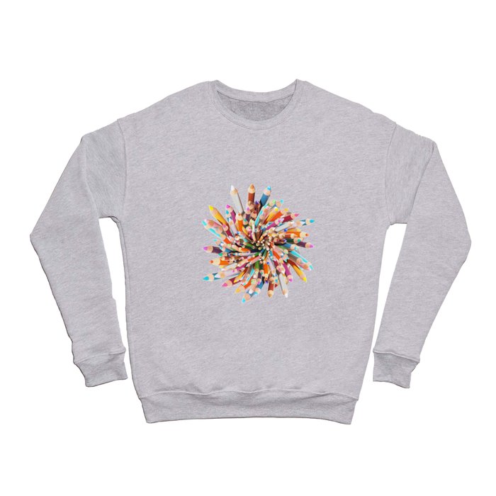 Pencil Kaleidoscope Crewneck Sweatshirt