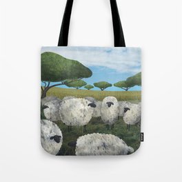 greener pasture Tote Bag