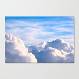 Clouds of Cream Canvas Print