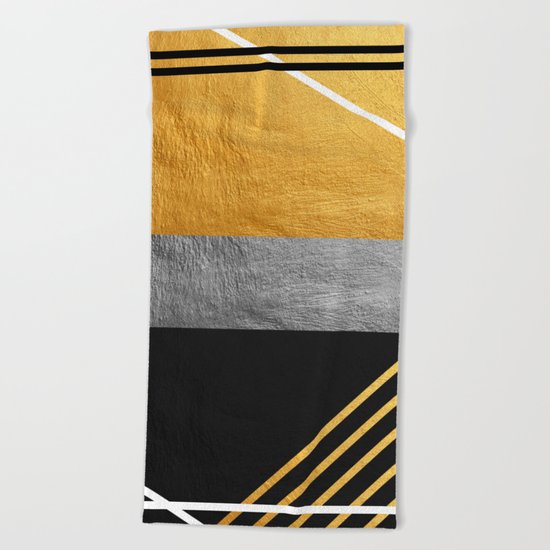 Minimal Complexity Beach Towel